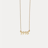 Number Necklace