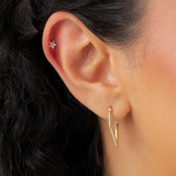 Mini Solitaire Star Studs
