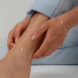 Sunburst Disc Bracelet