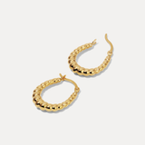 Beaded Hoops