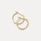 Demi Pavé Hoops