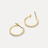 Demi Pavé Hoops