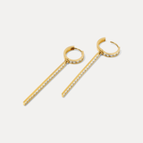 Tennis Bar Earrings