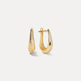 Pavé Teardrop Earrings