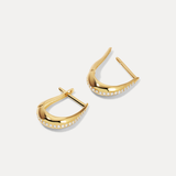 Pavé Teardrop Earrings