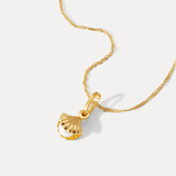 Pearl In Shell Necklace