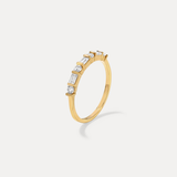 Round Baguette Band