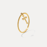 Dangling Cross Ring
