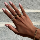 alliciante 14k gold rings stack