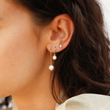 Nested Pearl Studs