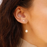 Nested Pearl Studs