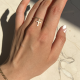 Dangling Cross Ring