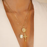 alliciante 14k gold necklaces stack