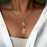 Ace Of Diamonds Necklace