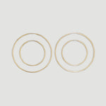 alliciante 14k gold the lightweight hoops