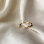 alliciante 14k gold the twisted bling band  cubic zirconia ring