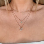 alliciante 14k gold necklaces stack