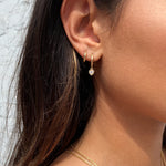 alliciante 14k gold earrings stack