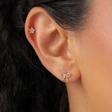 Pavé Ribbon Studs