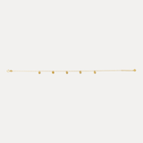 Sunburst Disc Anklet