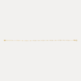 Pearl & Bead Station Anklet