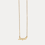Mini Name Necklace