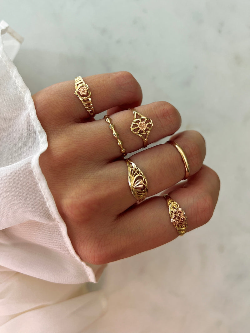 THE LACY HEART RING