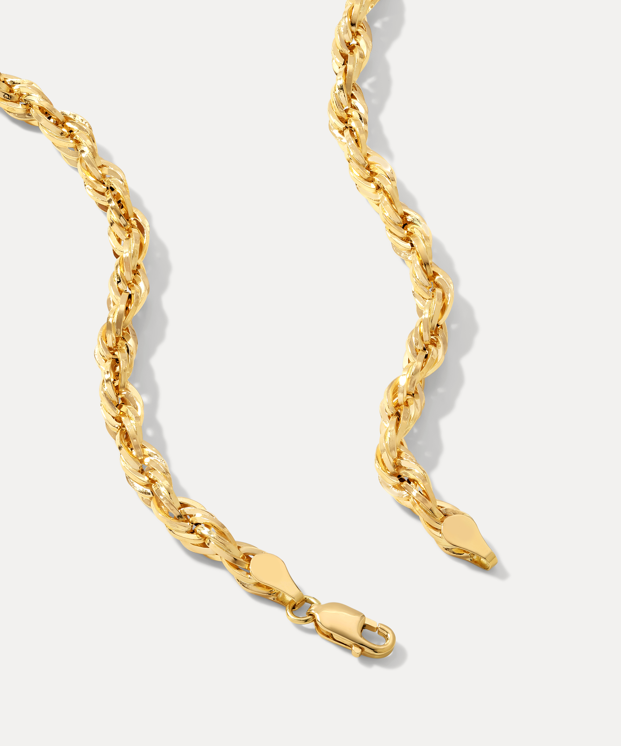 Tiny Rope Chain Rope Chain | Shop Real 14k Gold – ALLICIANTE