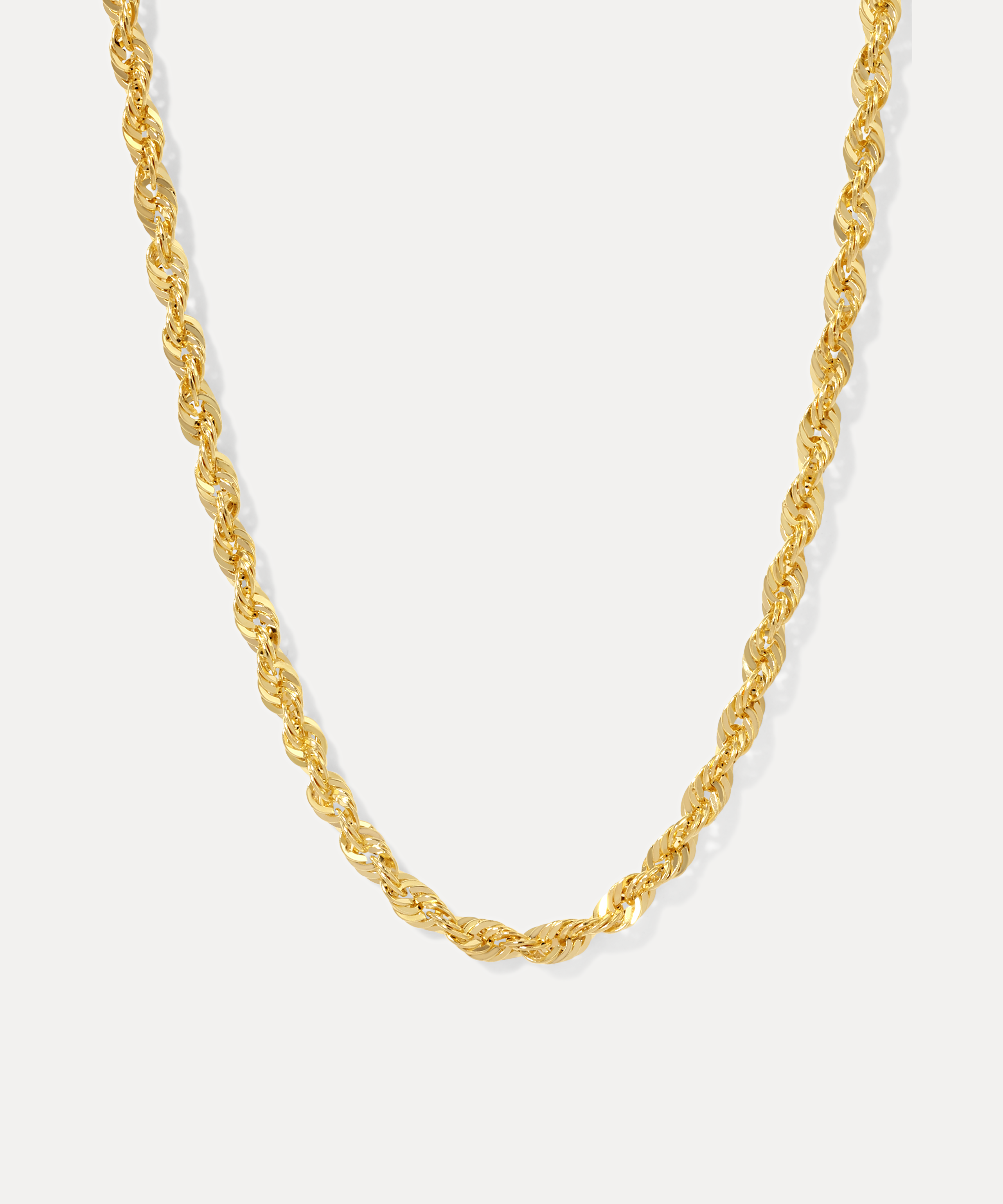 Small Rope Chain | Shop Real 14k Gold – ALLICIANTE