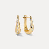 Pavé Teardrop Earrings