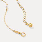 Pearl & Bead Station Necklace