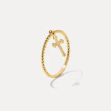 Dangling Cross Ring