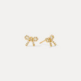 Pavé Ribbon Studs