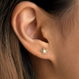 Beaded Star Studs