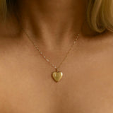 Heart Of Gold Locket