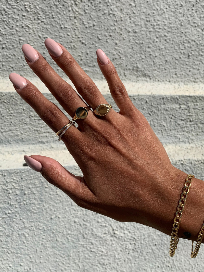 alliciante 14k gold rings stack