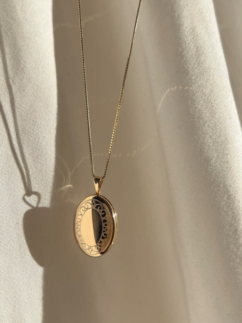 THE FOREVER LOCKET NECKLACE