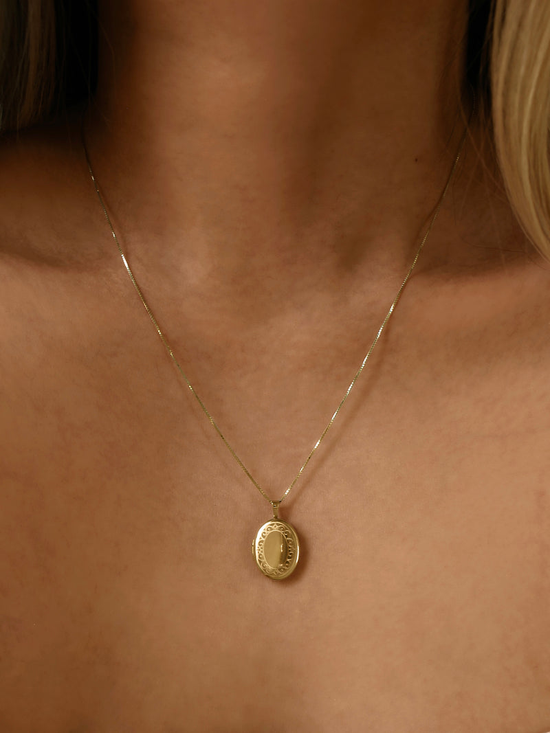 THE FOREVER LOCKET NECKLACE